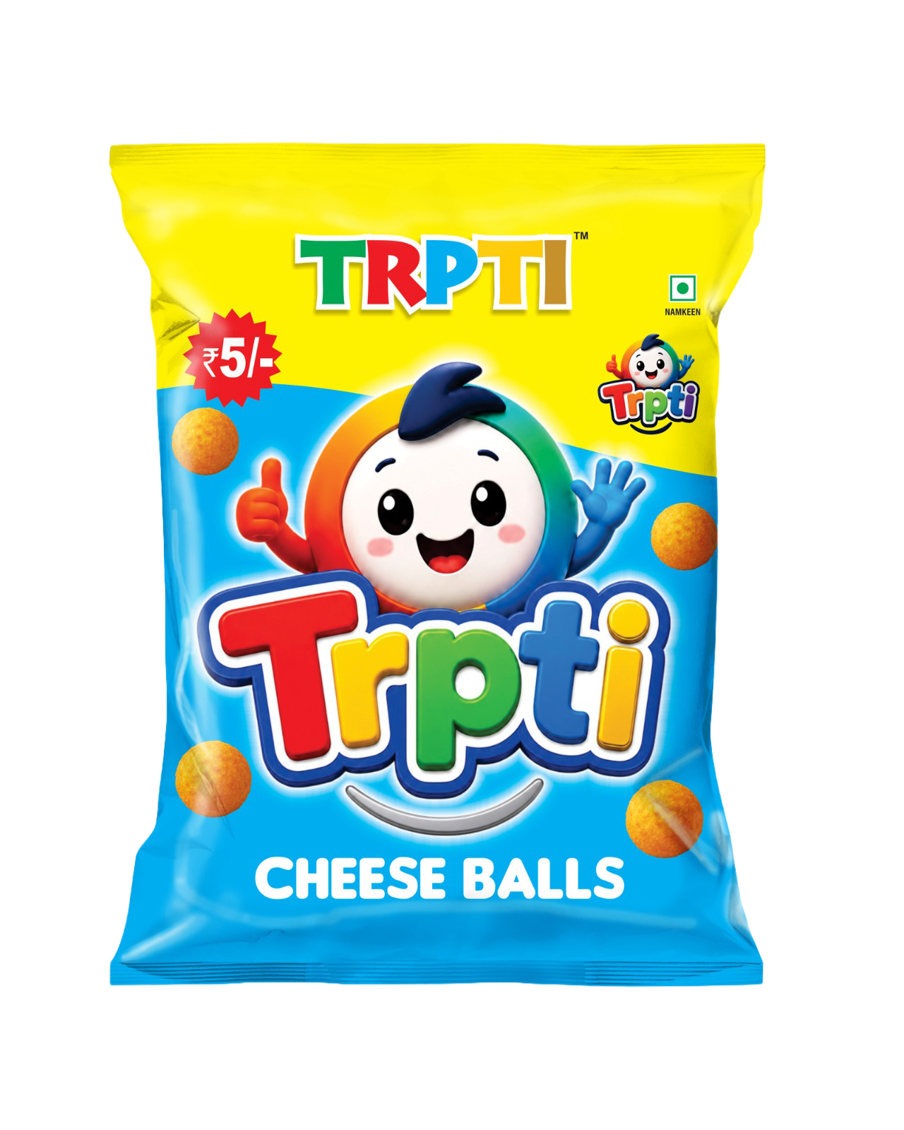 Tripti Cheese Balls packet